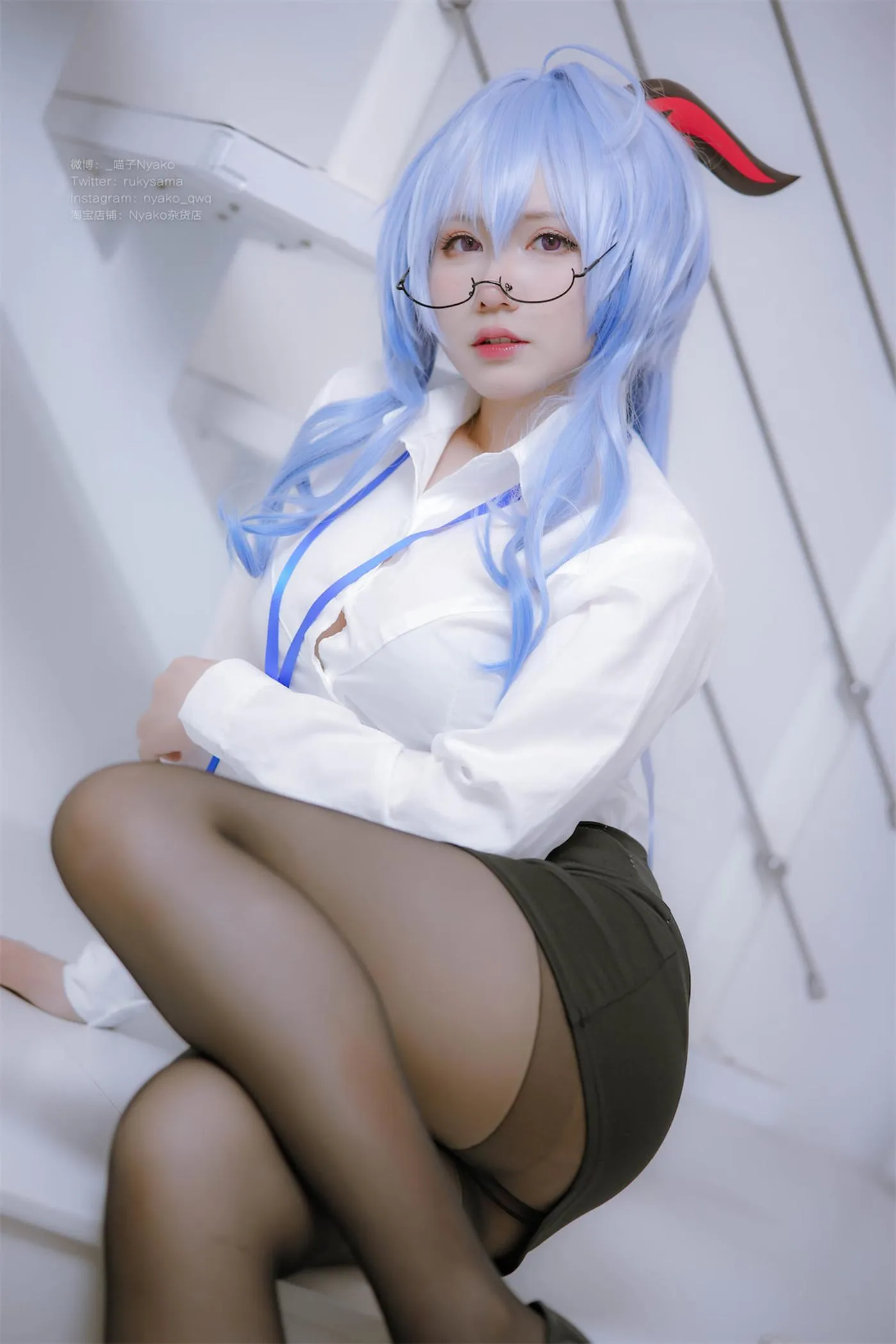 Nyako喵子 – NO.43 原神甘雨OL [79P]插图1